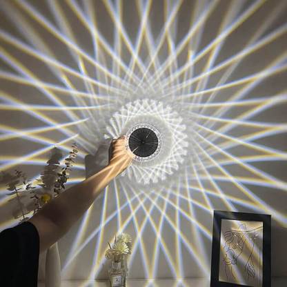Striped Crystal Table Lamp