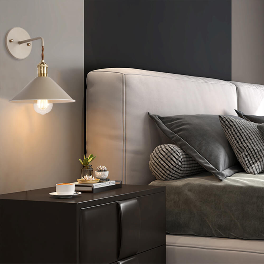 Nordic Style Macaron Frosted Wall Light