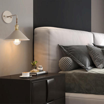 Nordic Style Macaron Frosted Wall Light