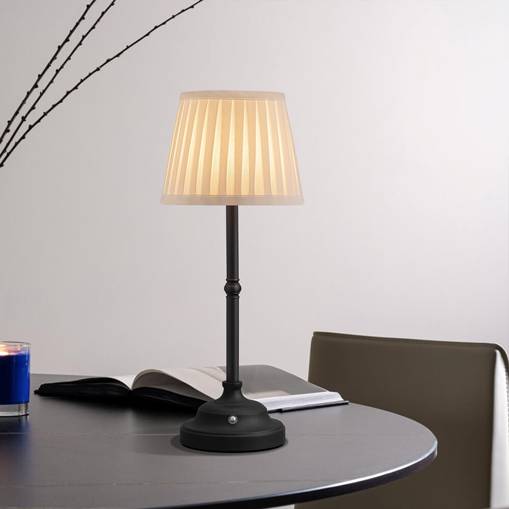 LED Fabric Cordless Table Lamp