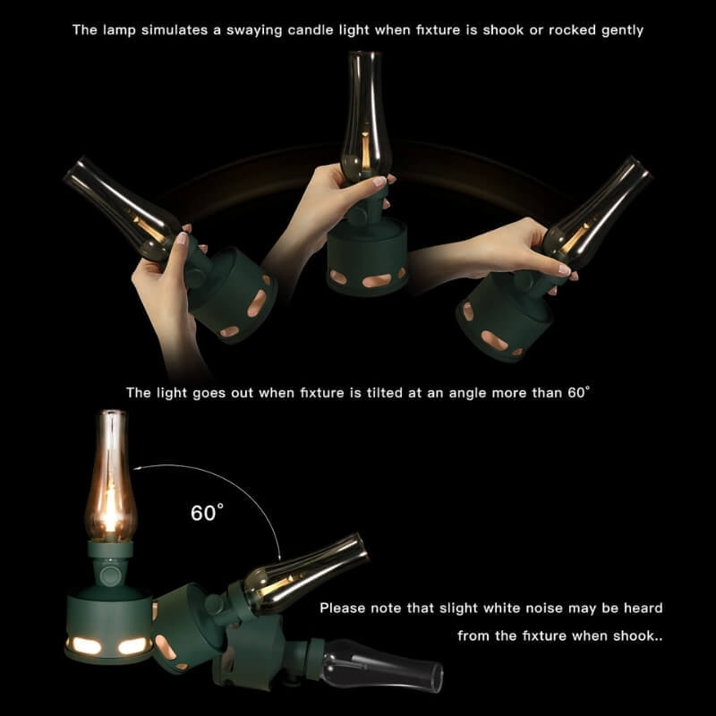 LED Vintage Kerosene Lamp