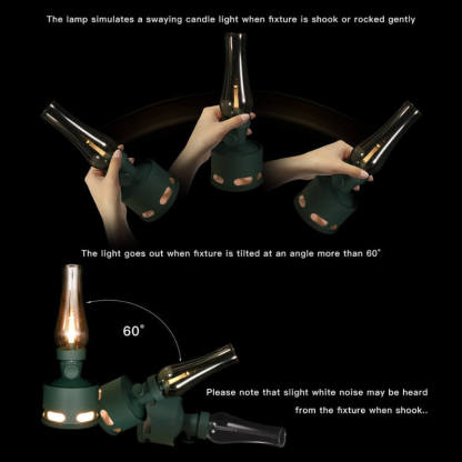 LED Vintage Kerosene Lamp