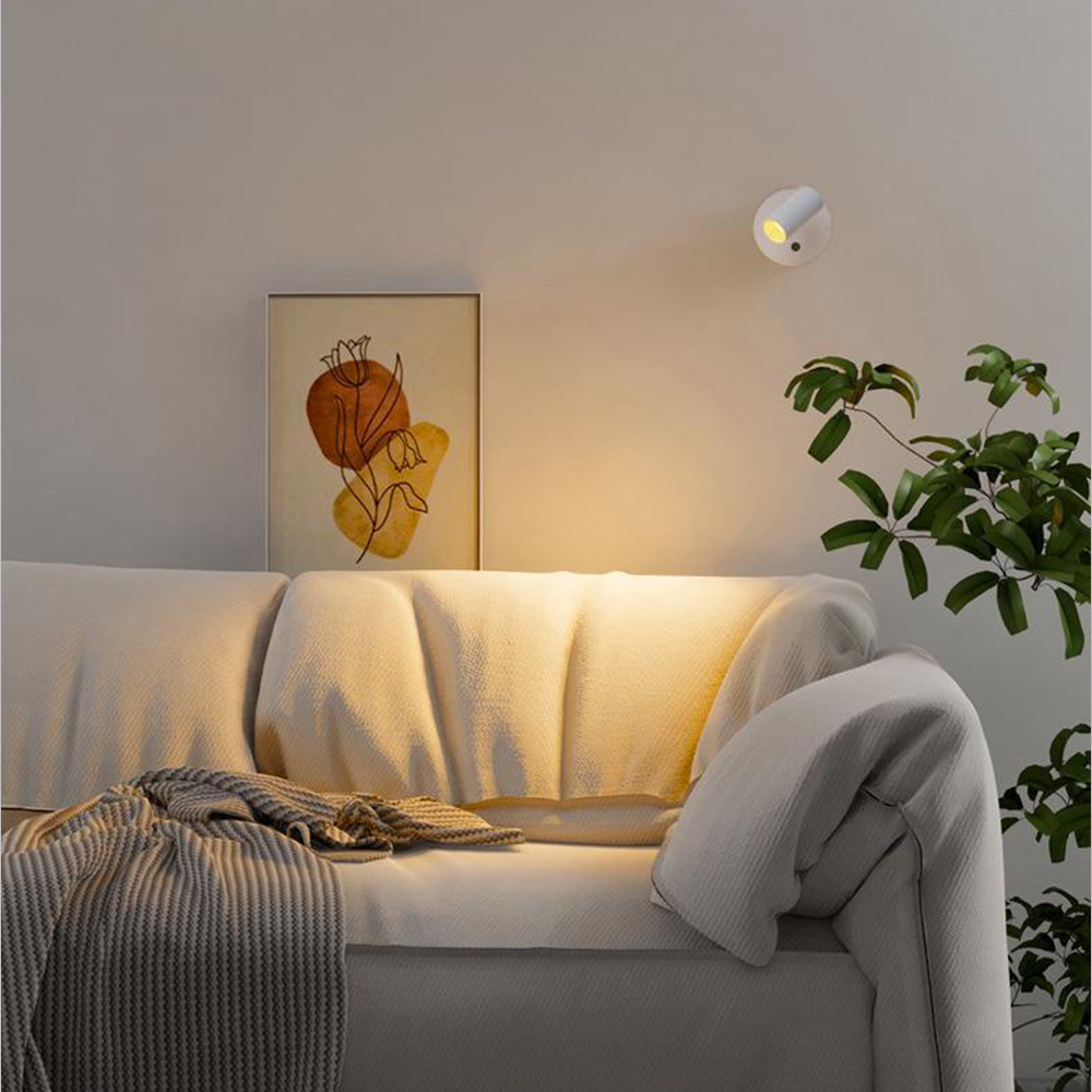 Wireless Rechargeable Magnetic Wall Light Spotlight
