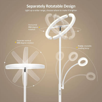 Split Rotatable Floor Lamp