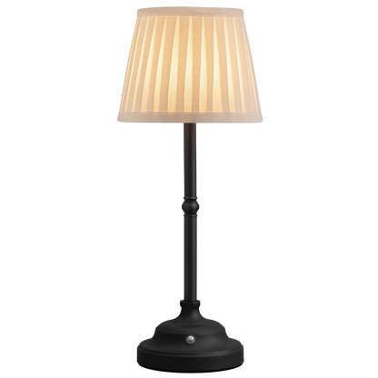 LED Fabric Cordless Table Lamp