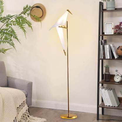 Modern Bird LED Floor Lamp