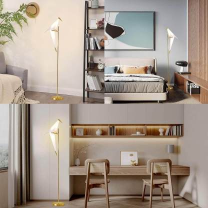 Modern Bird LED Floor Lamp