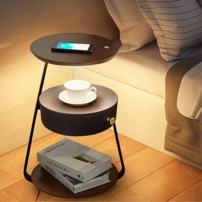 Multifunctional Coffee Table Lamp-Wireless Charging