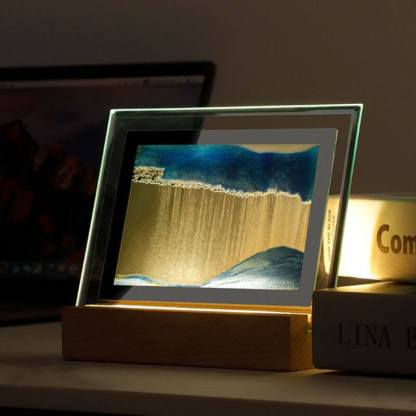 Creative Quicksand Painting LED Night Light