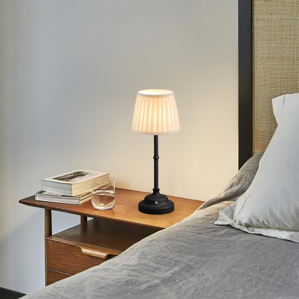 LED Fabric Cordless Table Lamp