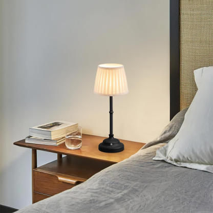 LED Fabric Cordless Table Lamp