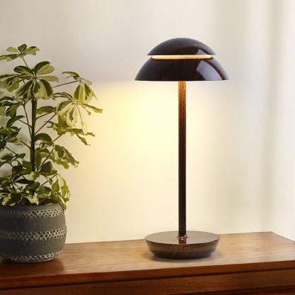 Double Mushroom Cordless Table Lamp