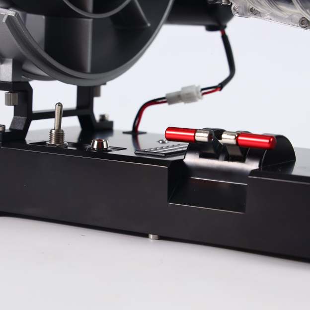 1/12 Metal Dual-Spool Turbofan Engine Model Kit – Working Jet Engine Replica with 300+ PCS for STEM Learning & Collectors