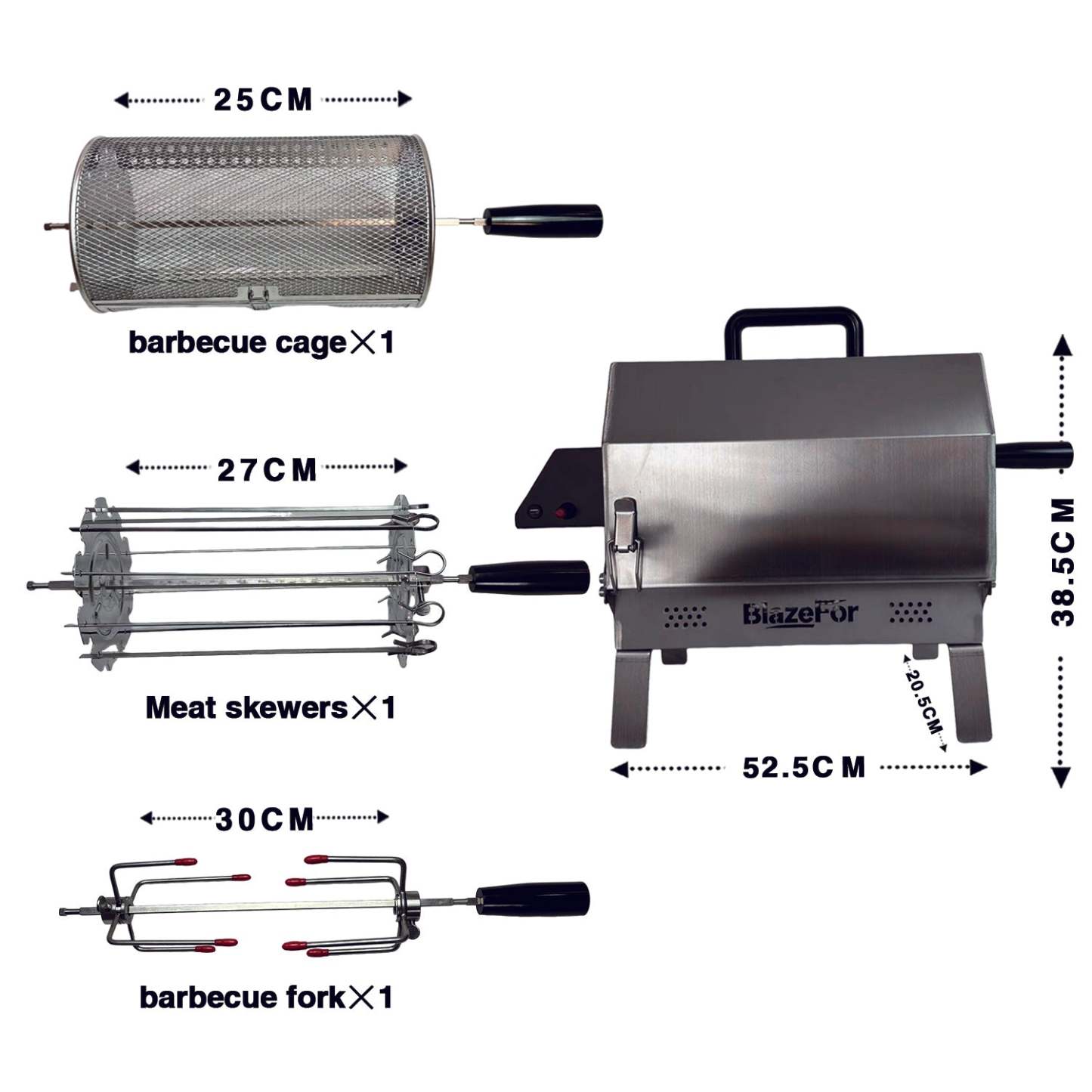 F3 Electric rotating oven