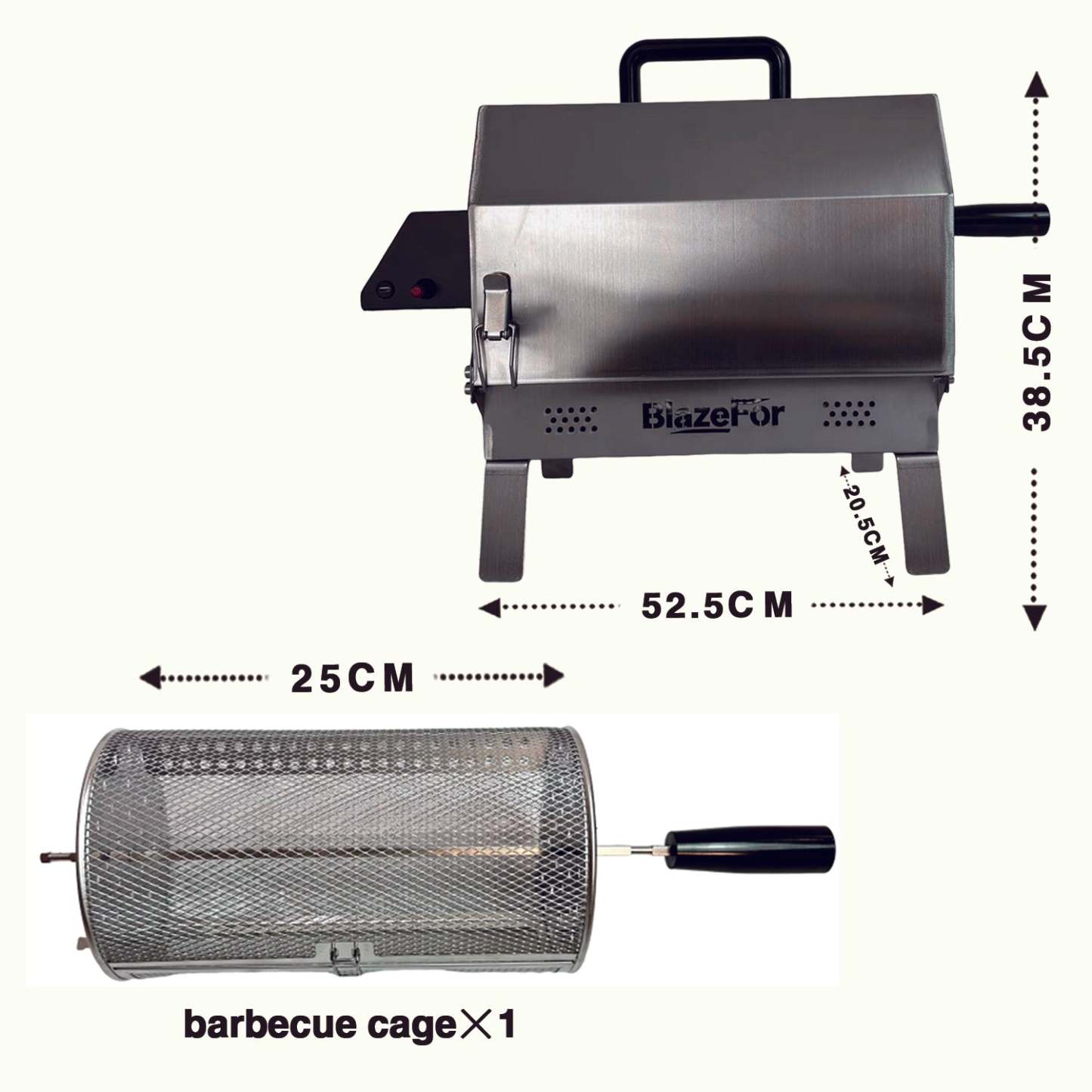 F3 Electric rotating oven