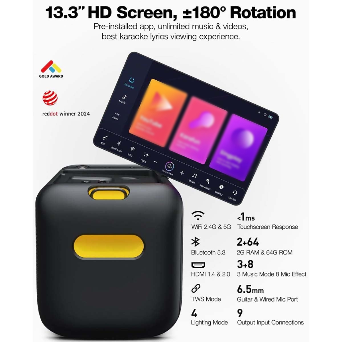 Peak X1 Premium portable wireless audio machine