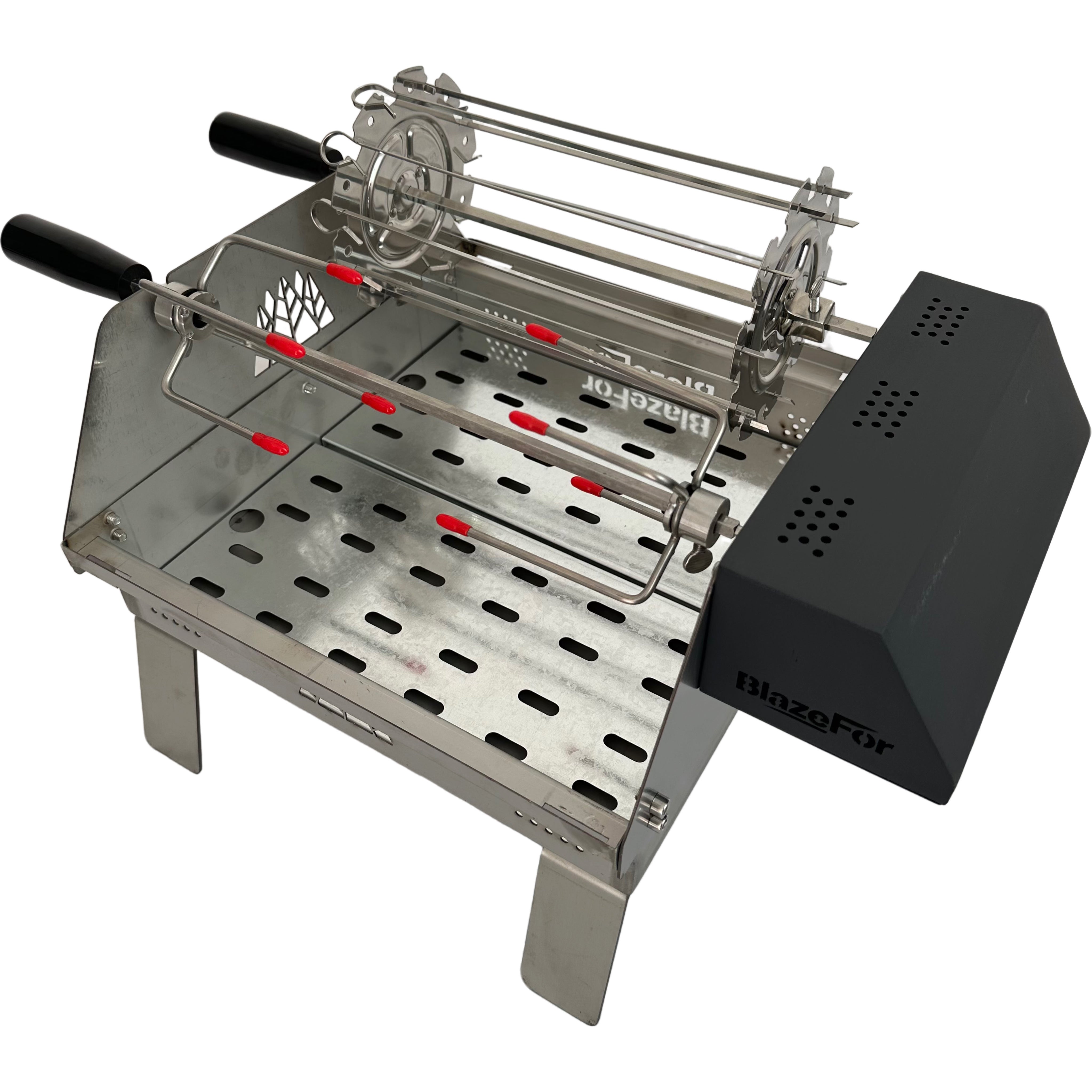 F4 Double-row electric rotating grill