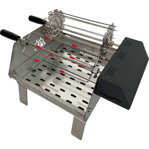 F4 Double-row electric rotating grill