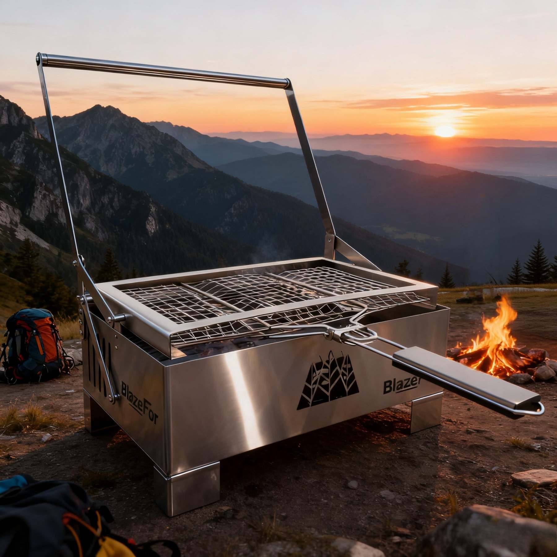 F2 Box-Style Rotating Grill