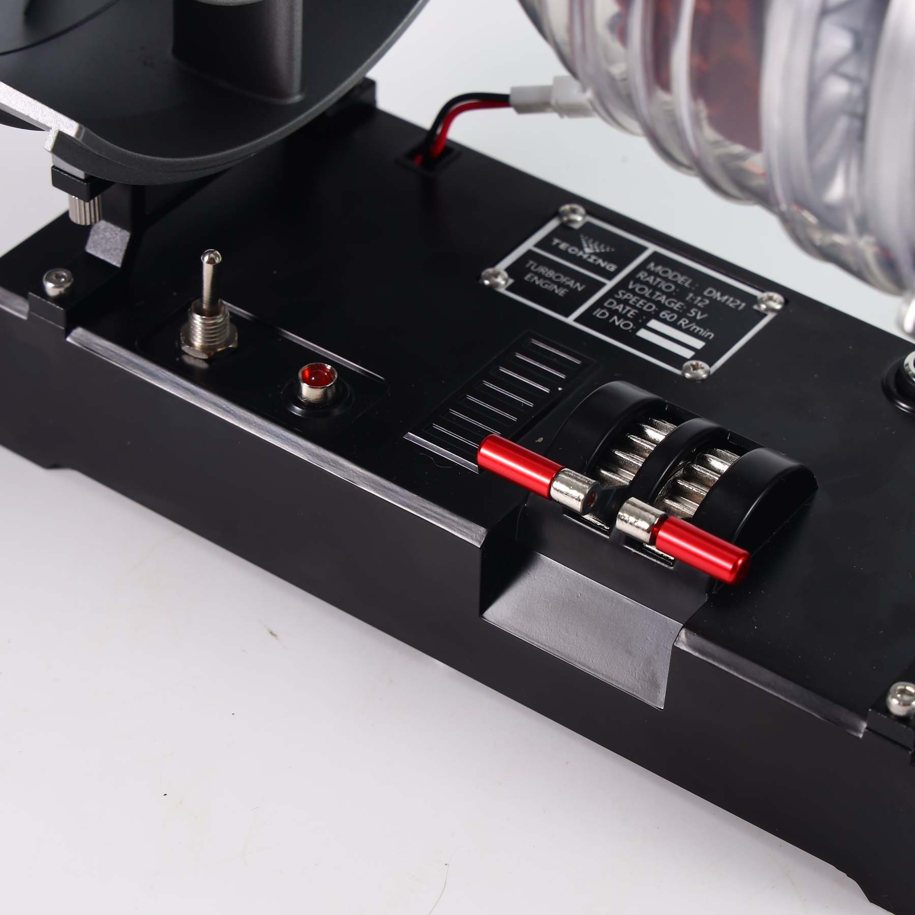 1/12 Metal Dual-Spool Turbofan Engine Model Kit – Working Jet Engine Replica with 300+ PCS for STEM Learning & Collectors