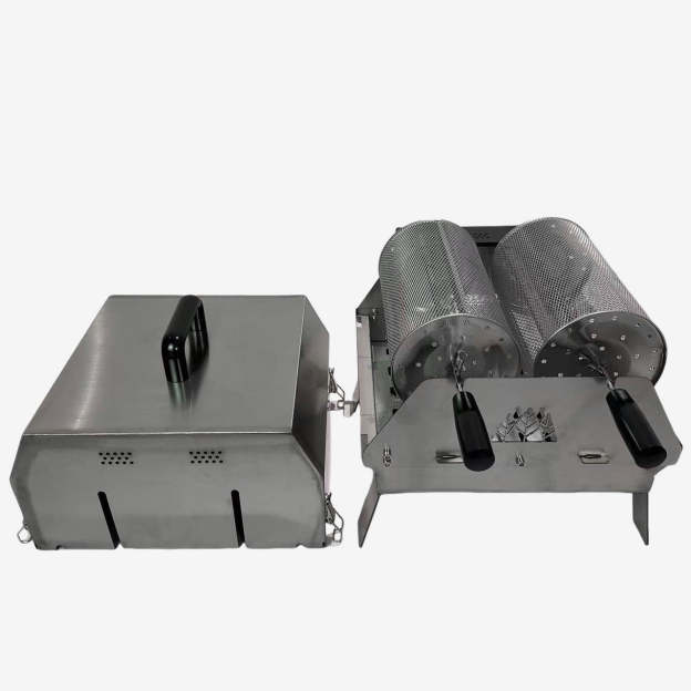 F4 Double-row electric rotating grill