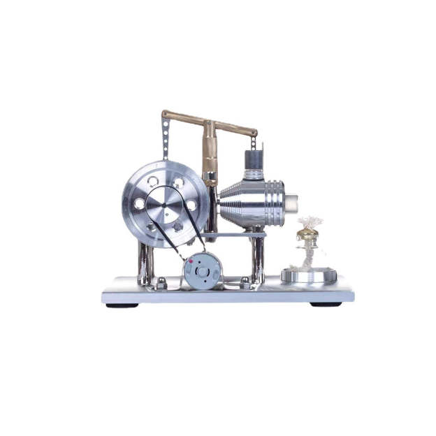 Stirling engine generator steam engine multifunctional desktop mini steam engine model with LED lights