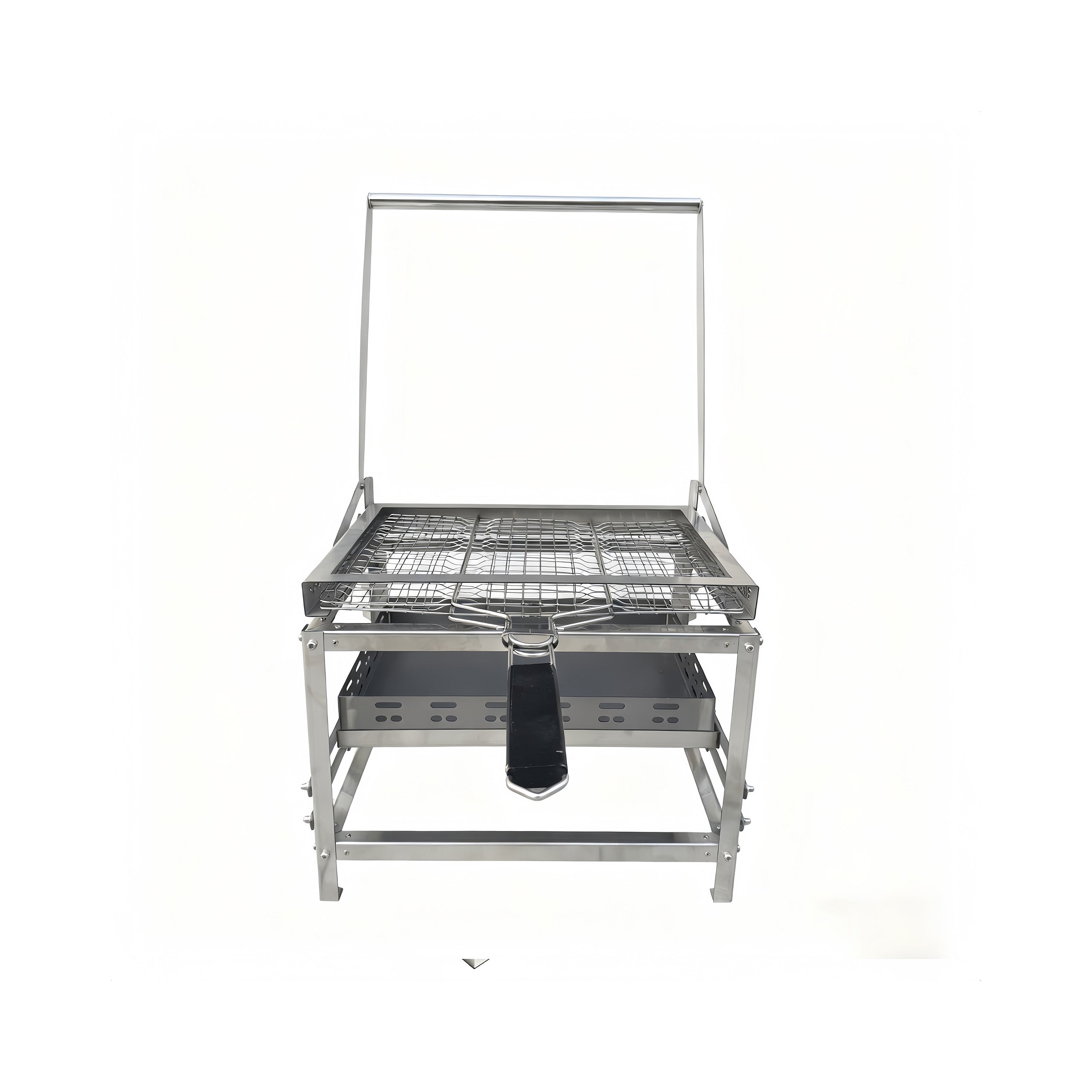 F1 Adjustable Charcoal Rotating Grill