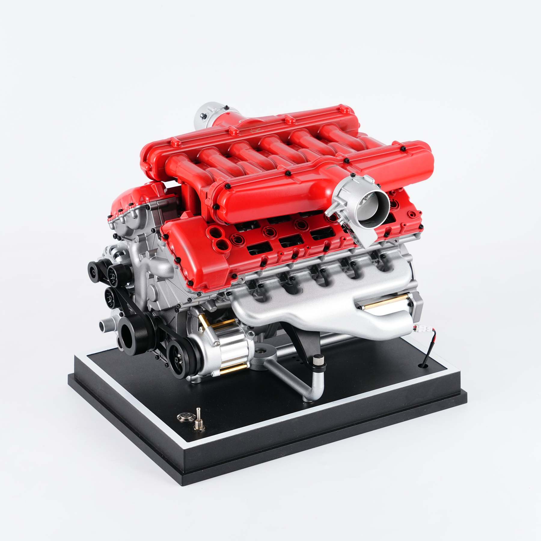  V12 Full Metal Engine Model Kit – 12-Cylinder DIY Car Engine Assembly with 800+ Precision Parts