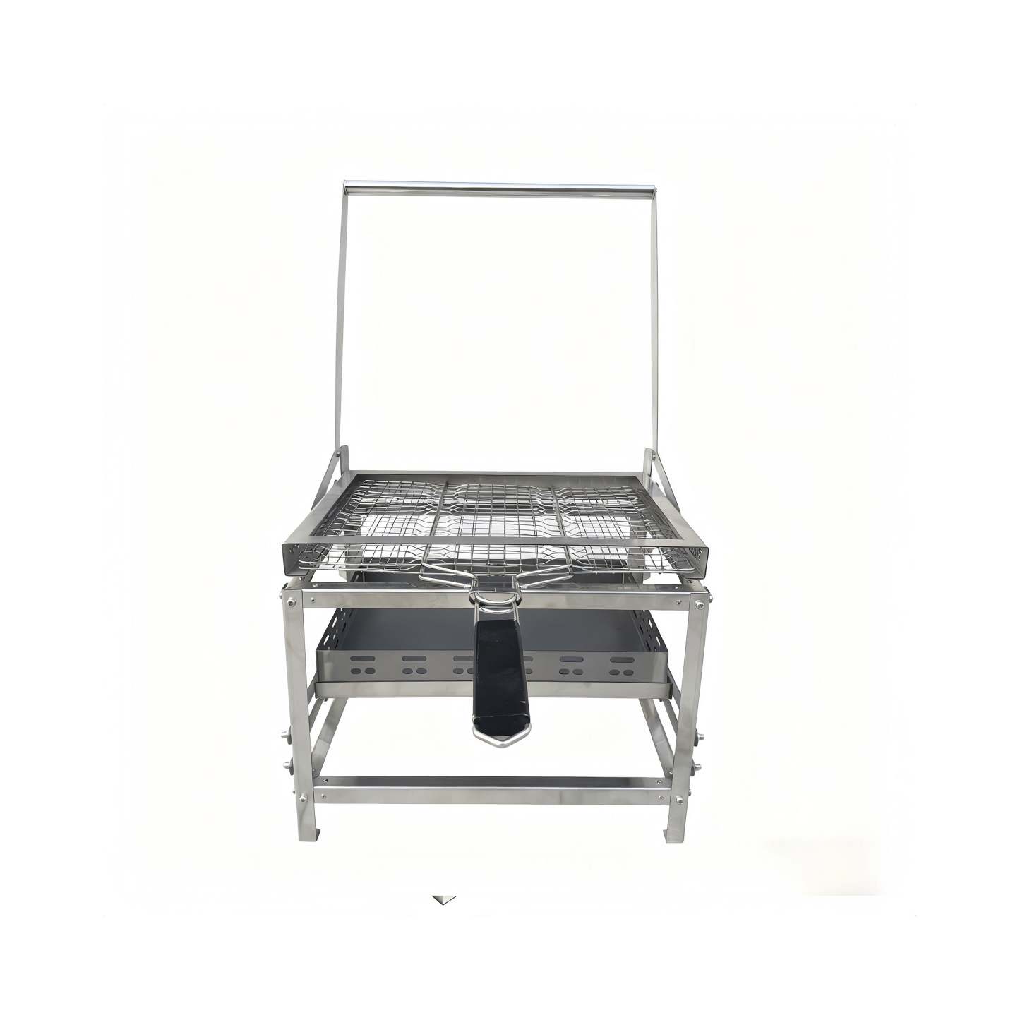 F1 Adjustable Charcoal Rotating Grill