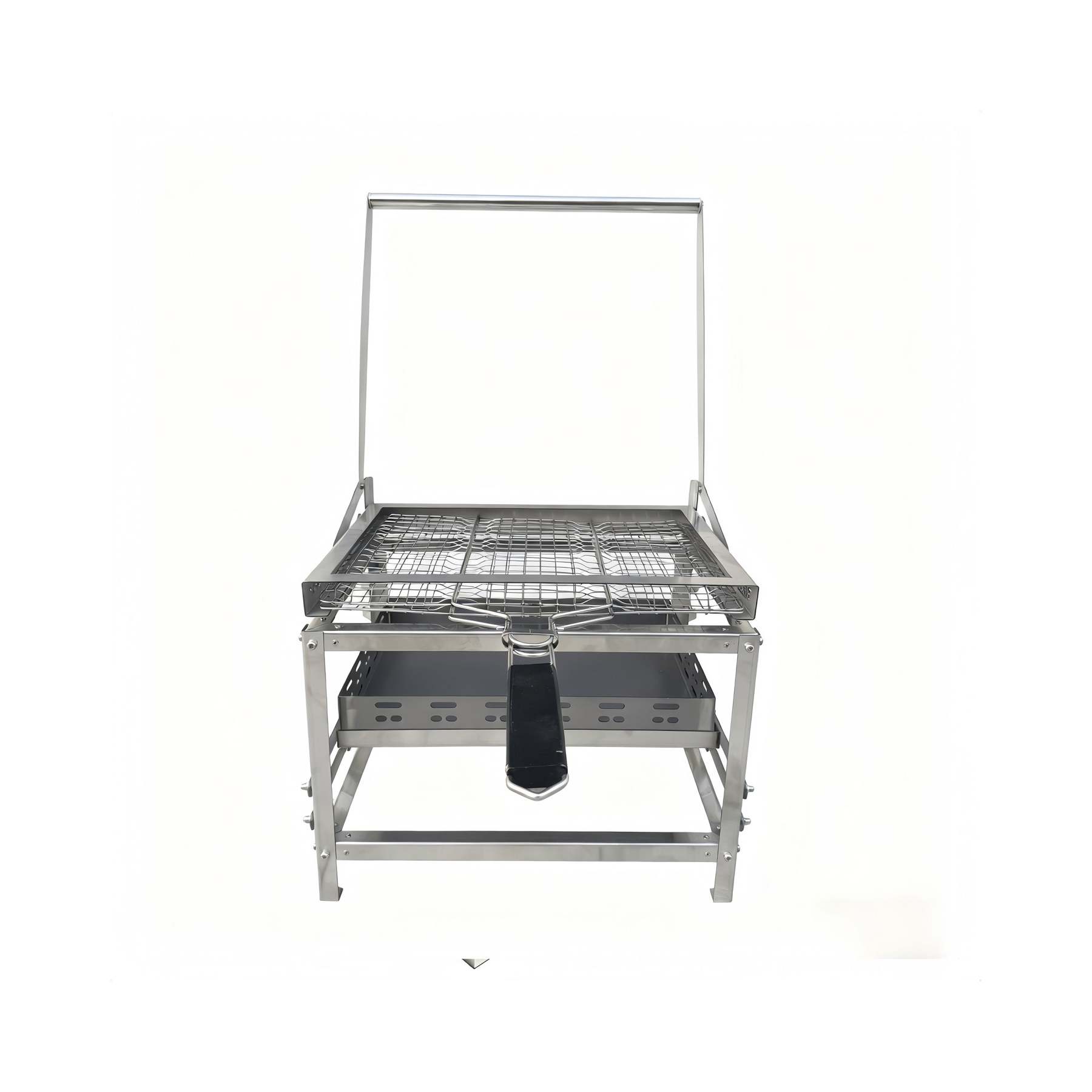 F1 Adjustable Charcoal Rotating Grill