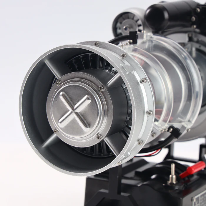 DM136 1/4 Scale Metal Turboshaft Engine Model Kit – Working Helicopter T700 Engine Replica | Full-Metal Build, Electric-Driven Simulation