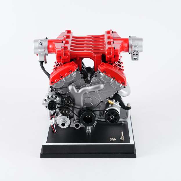  V12 Full Metal Engine Model Kit – 12-Cylinder DIY Car Engine Assembly with 800+ Precision Parts