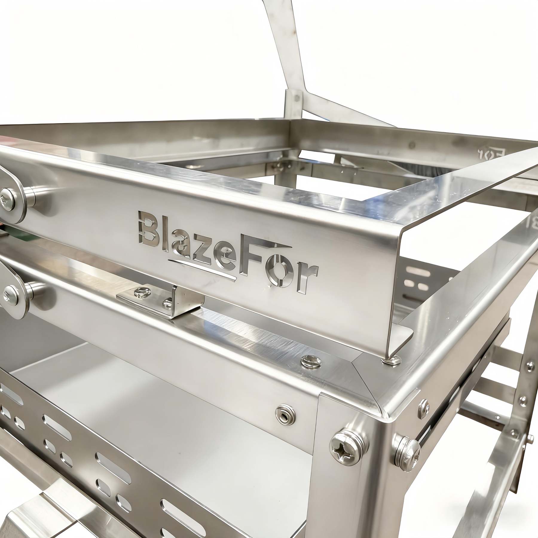 F1 Adjustable Charcoal Rotating Grill