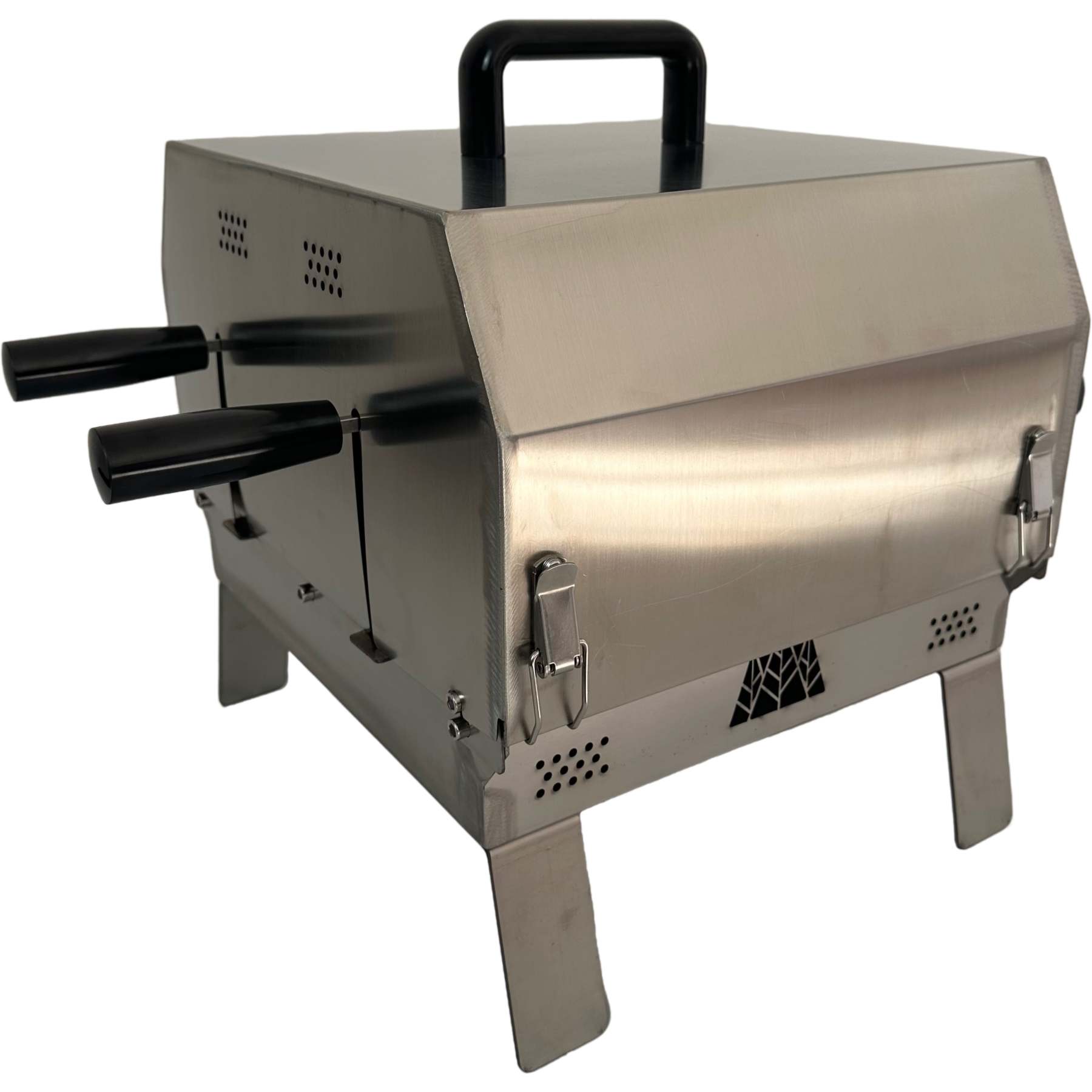 F4 Double-row electric rotating grill