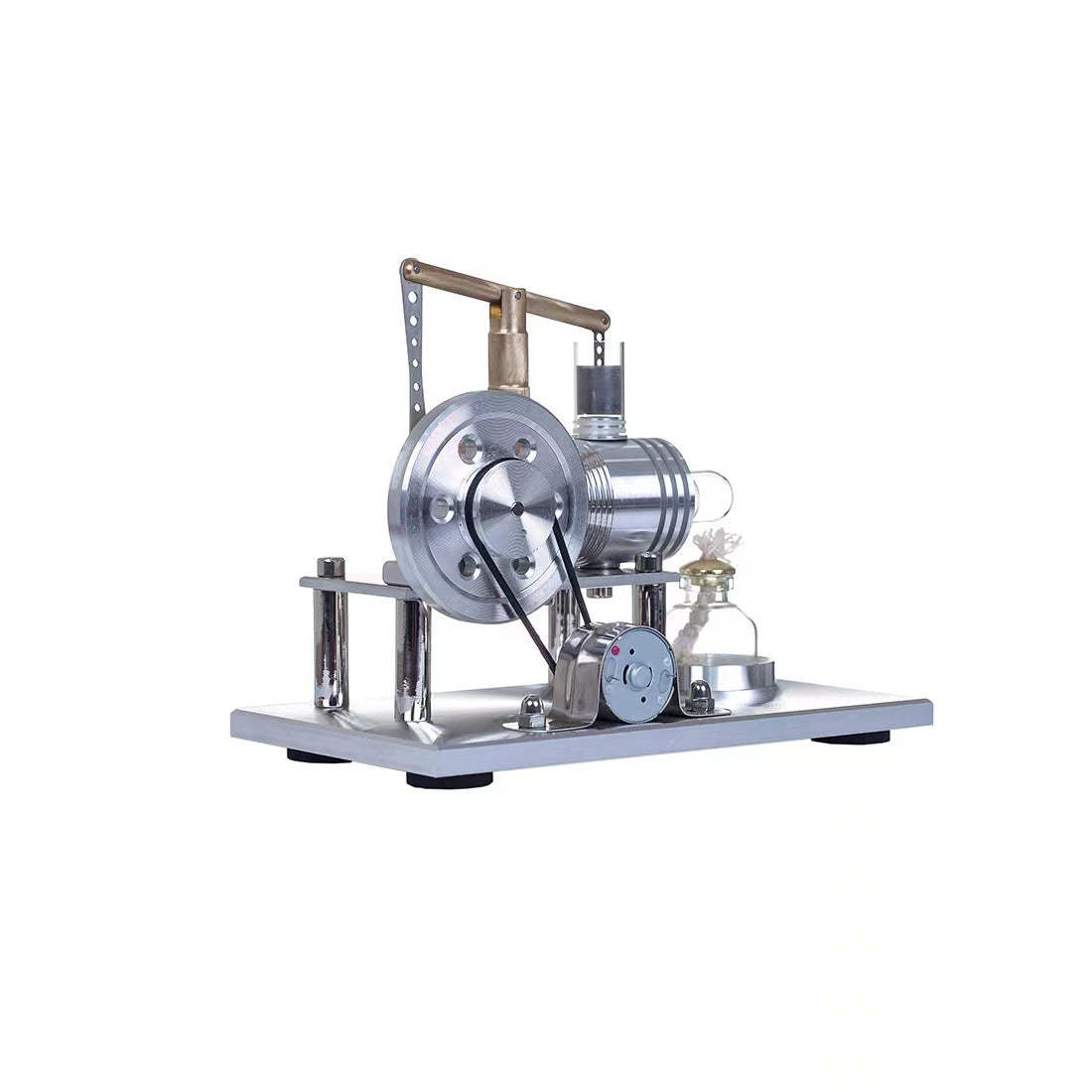 Stirling engine generator steam engine multifunctional desktop mini steam engine model with LED lights