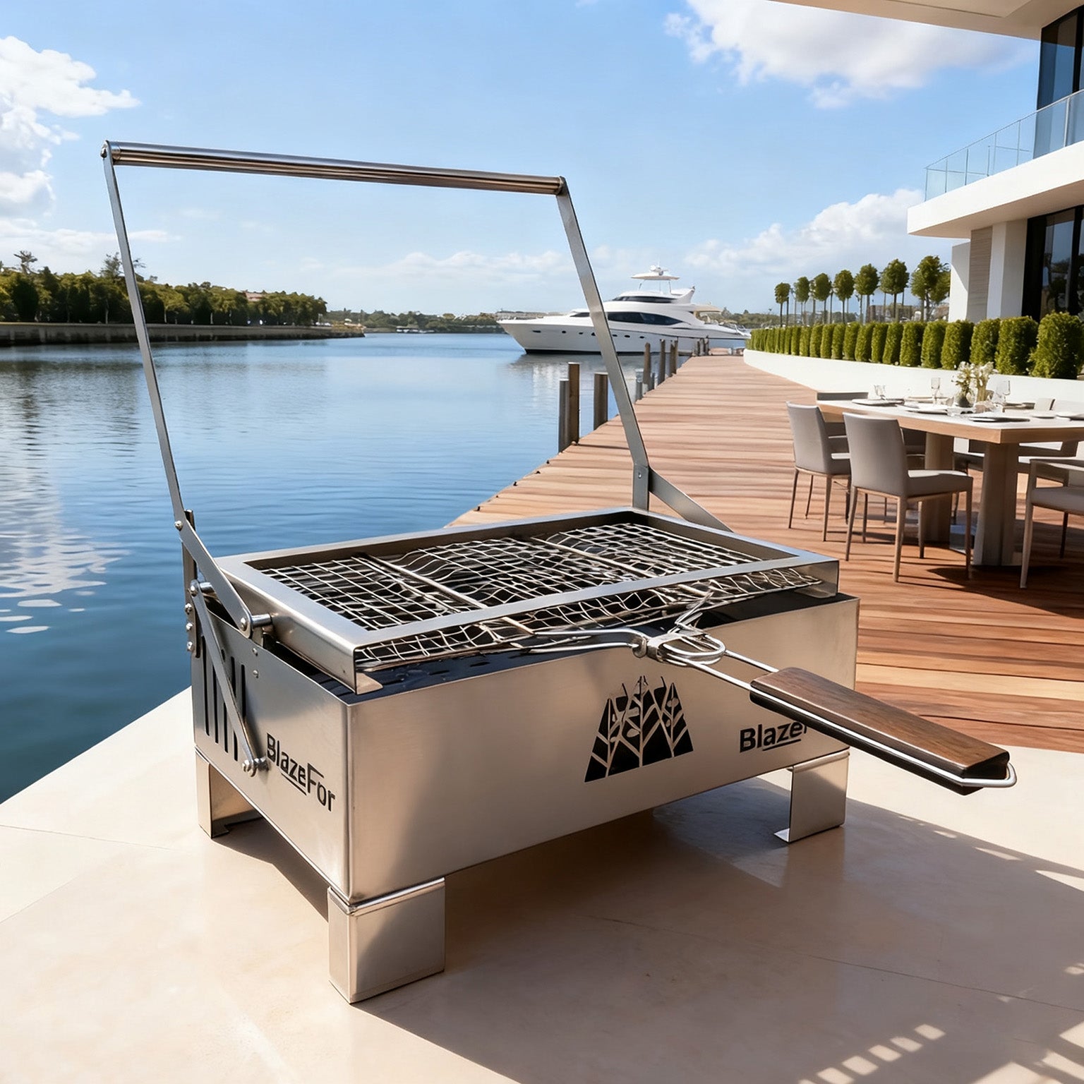 F2 Box-Style Rotating Grill