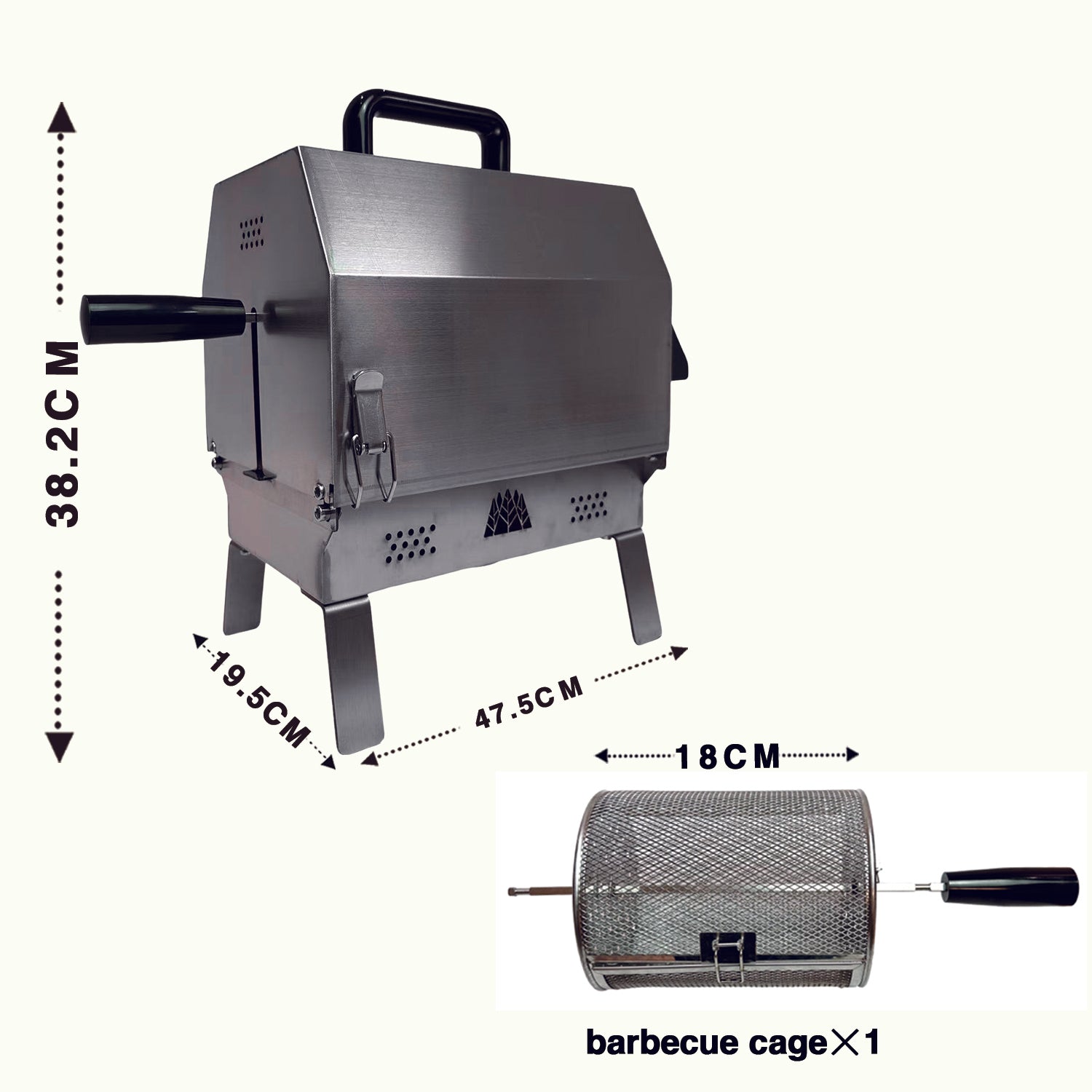 F3 Electric rotating oven