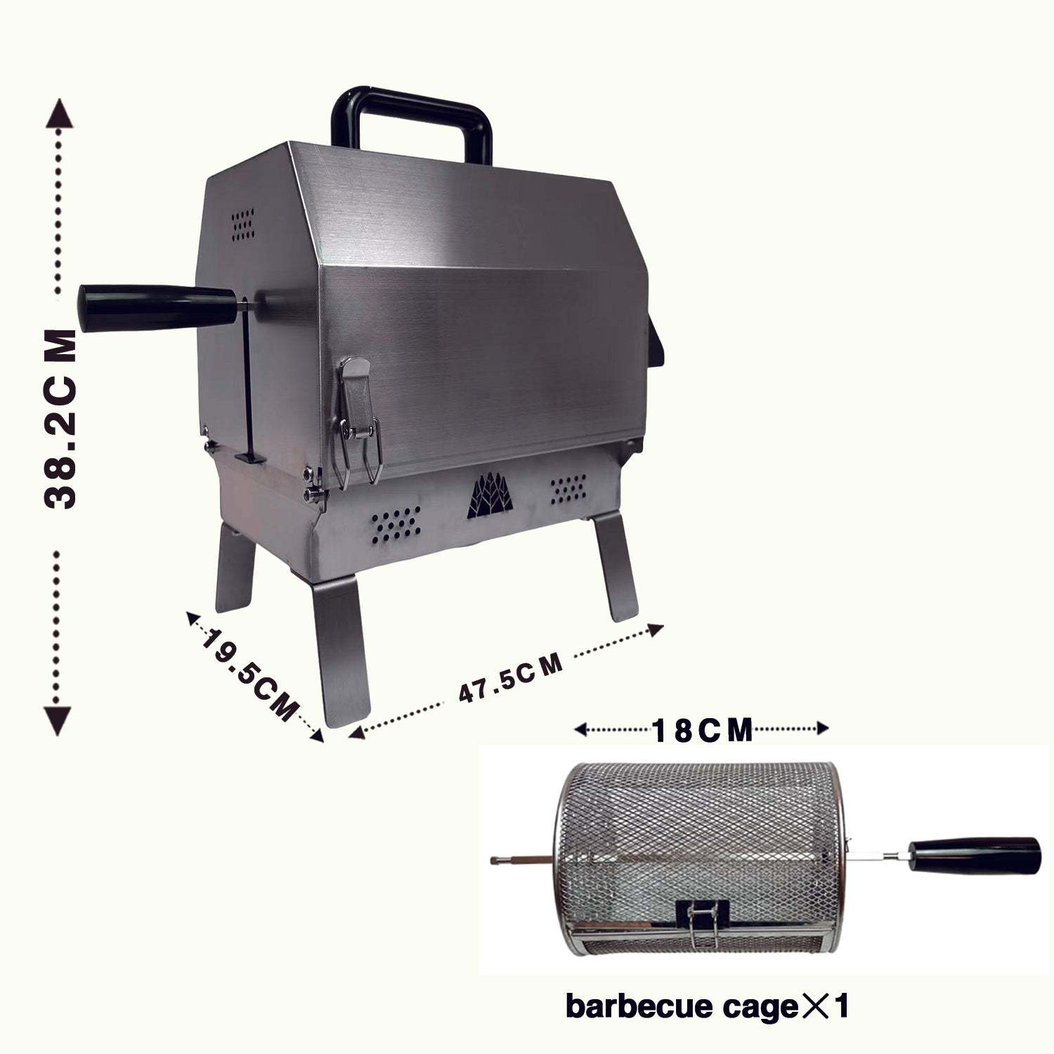 F3 Electric rotating oven