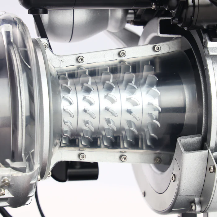 DM136 1/4 Scale Metal Turboshaft Engine Model Kit – Working Helicopter T700 Engine Replica | Full-Metal Build, Electric-Driven Simulation