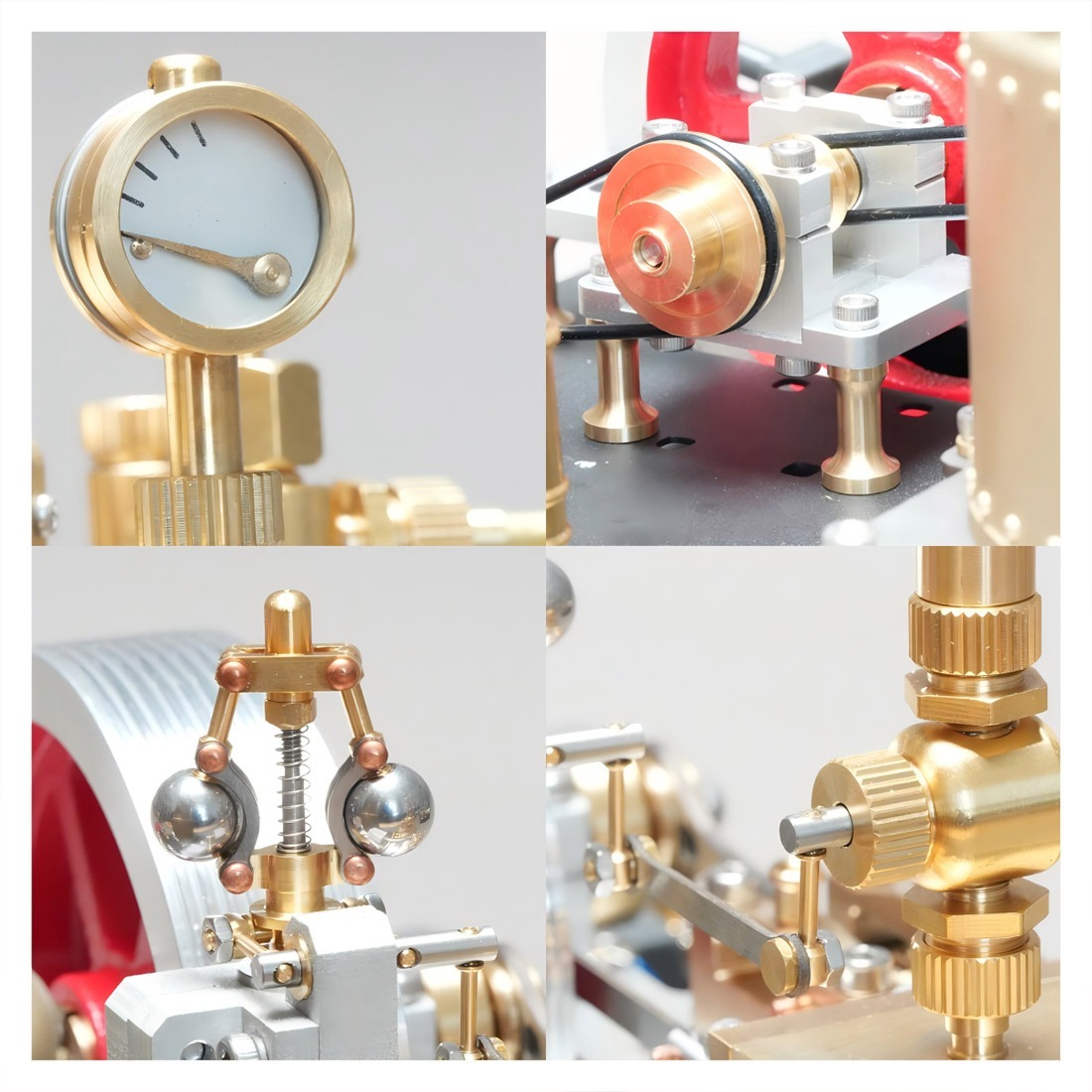 SE-03 DIY Stationary Mill Steam Engine and Boiler Model Kit