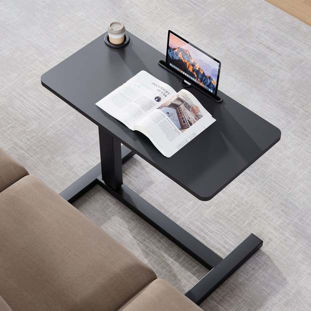 Folding Pneumatic Adjustable Height Standing Desk