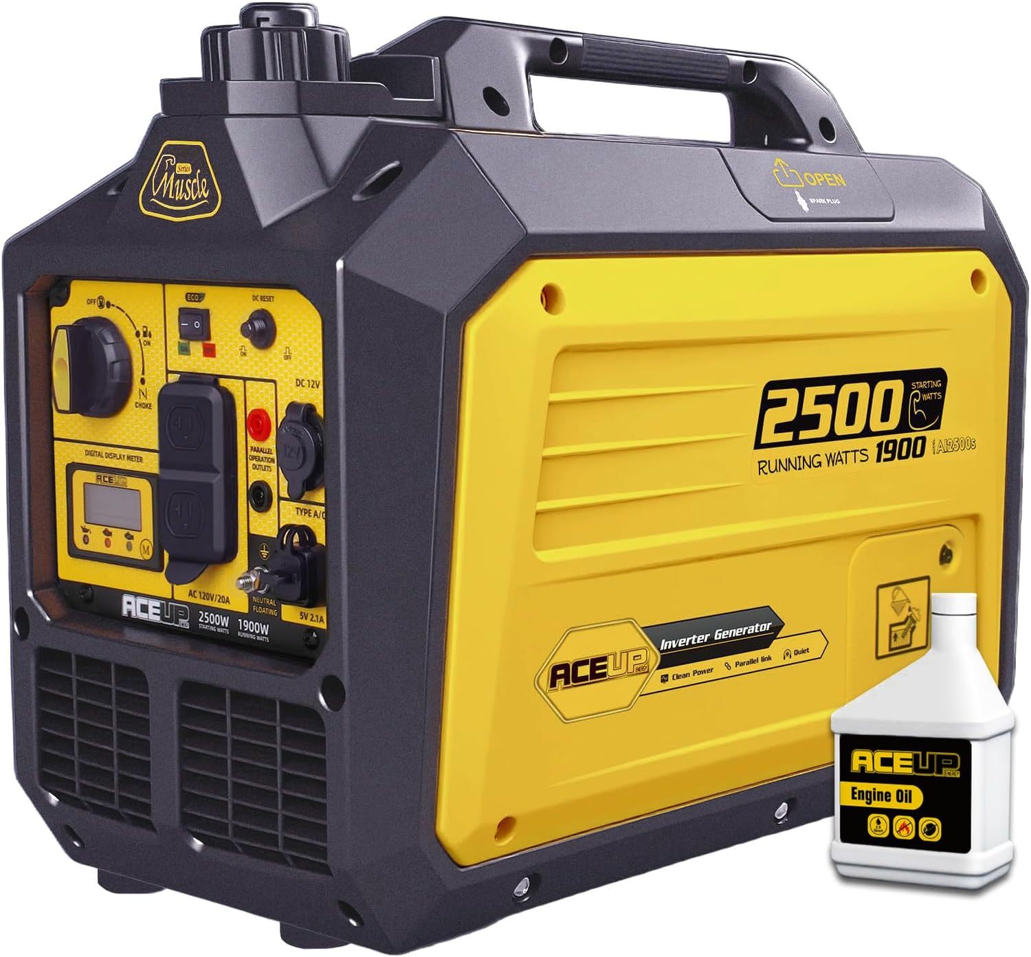 1200W Portable Gas Generator
