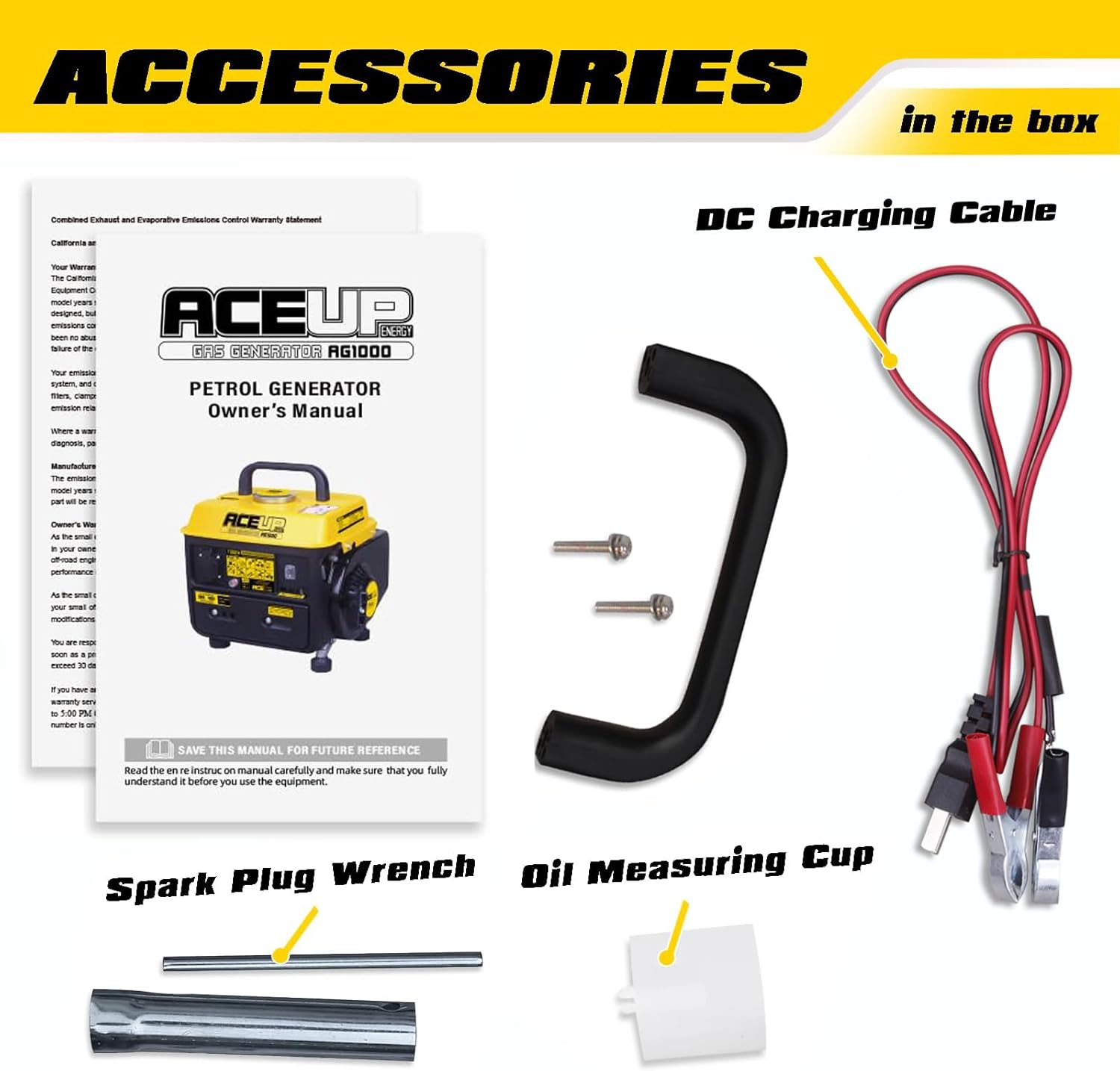 1200W Portable Gas Generator