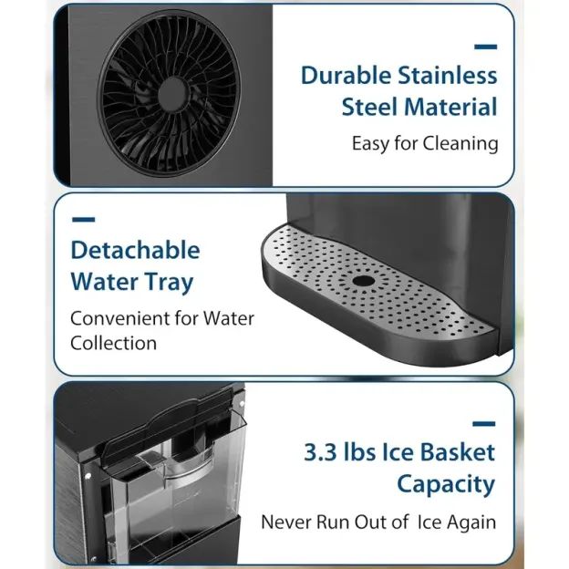 Self Dispensing Pellet Ice Maker