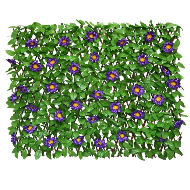 Decorative Faux Ivy Fencing Panel