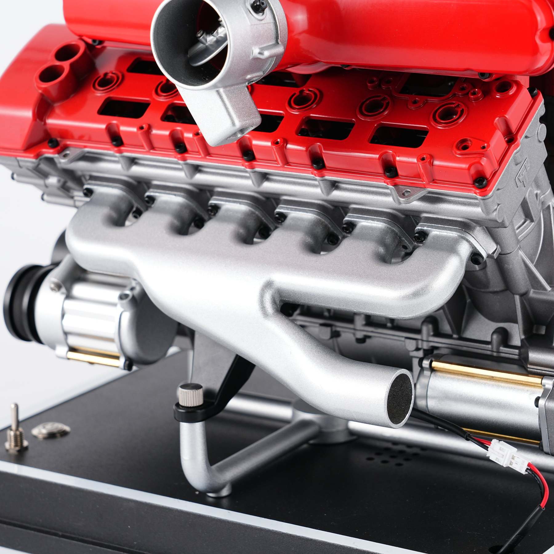  V12 Full Metal Engine Model Kit – 12-Cylinder DIY Car Engine Assembly with 800+ Precision Parts