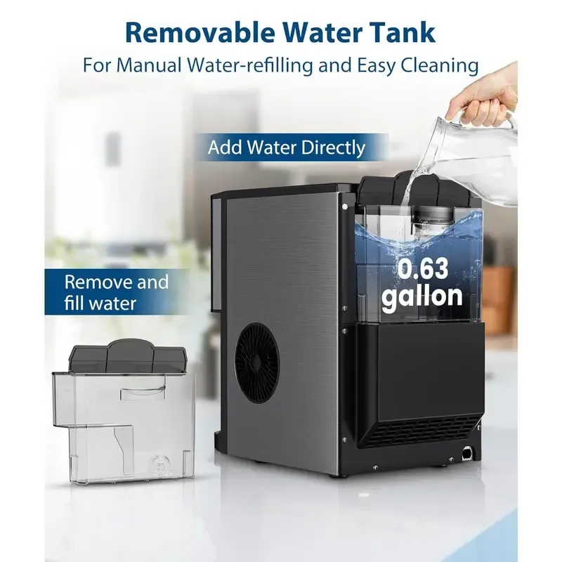 Self Dispensing Pellet Ice Maker