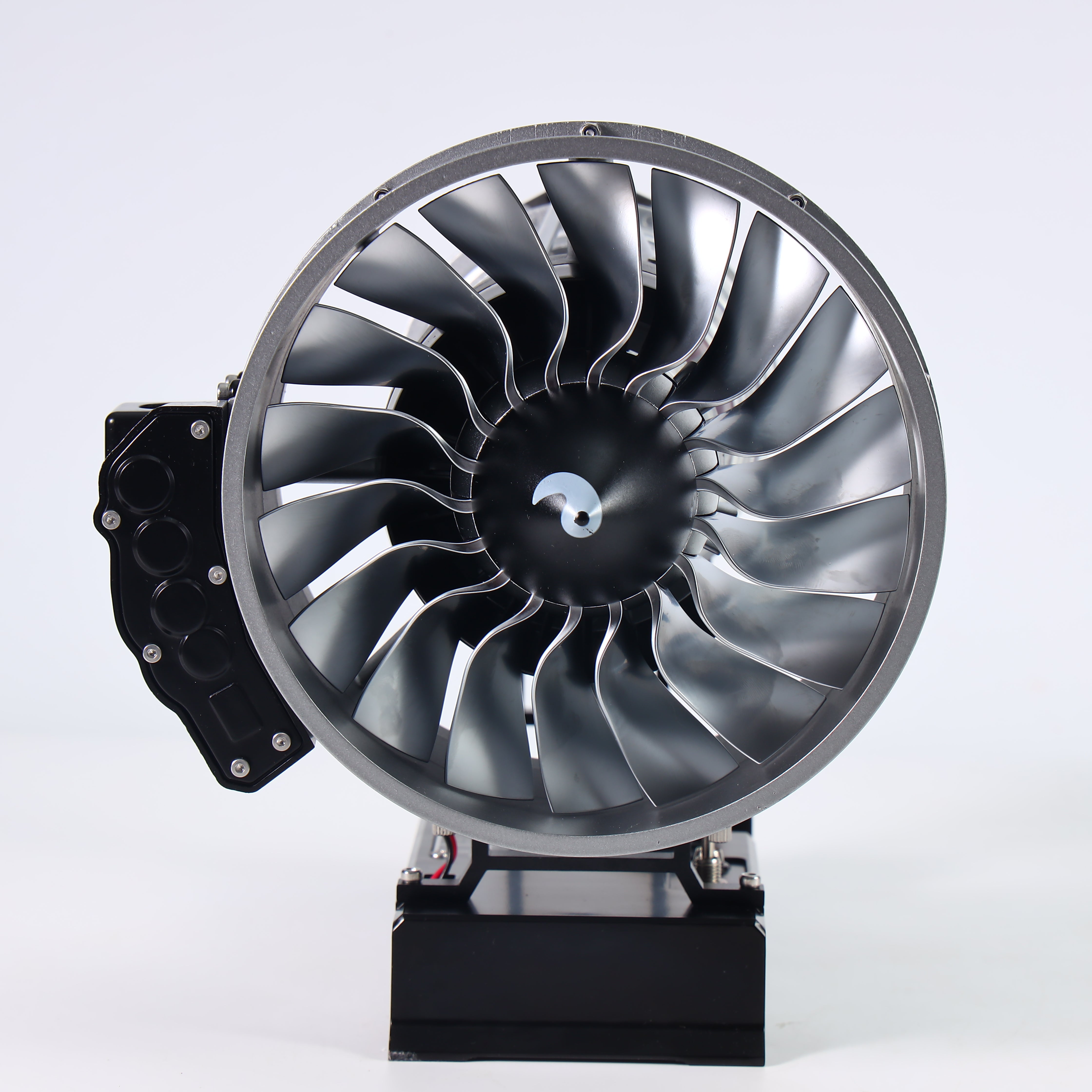 1/12 Metal Dual-Spool Turbofan Engine Model Kit – Working Jet Engine Replica with 300+ PCS for STEM Learning & Collectors