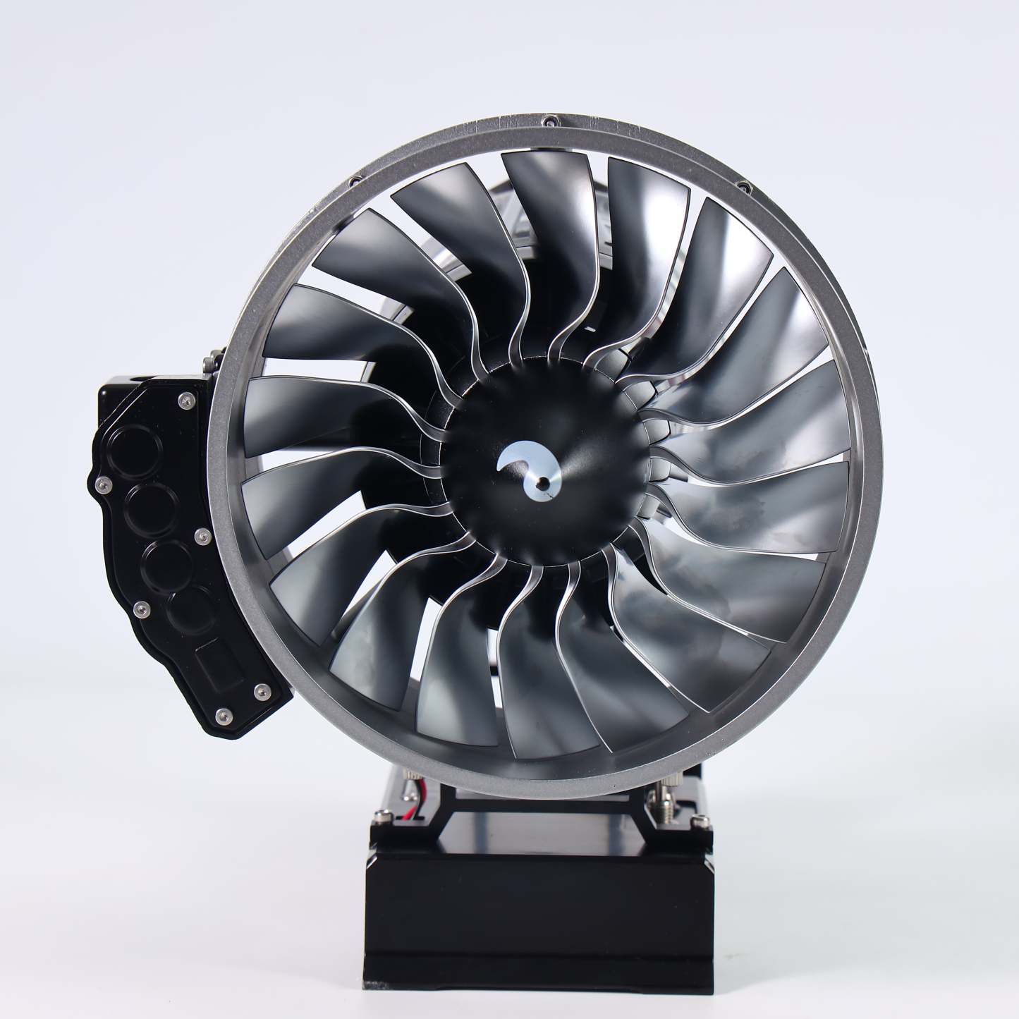 1/12 Metal Dual-Spool Turbofan Engine Model Kit – Working Jet Engine Replica with 300+ PCS for STEM Learning & Collectors