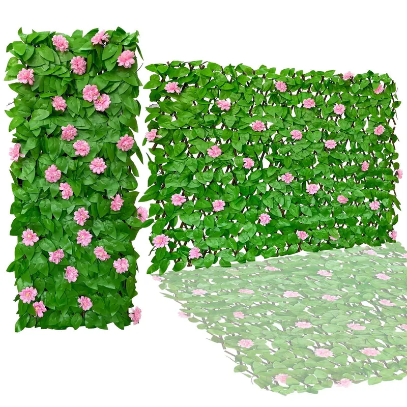 Decorative Faux Ivy Fencing Panel